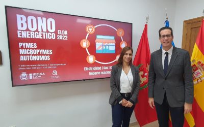 El Ayuntamiento de Elda pone en marcha ayudas de hasta 1.500 euros para que pymes y autónomos de la ciudad puedan hacer frente a los gastos energéticos