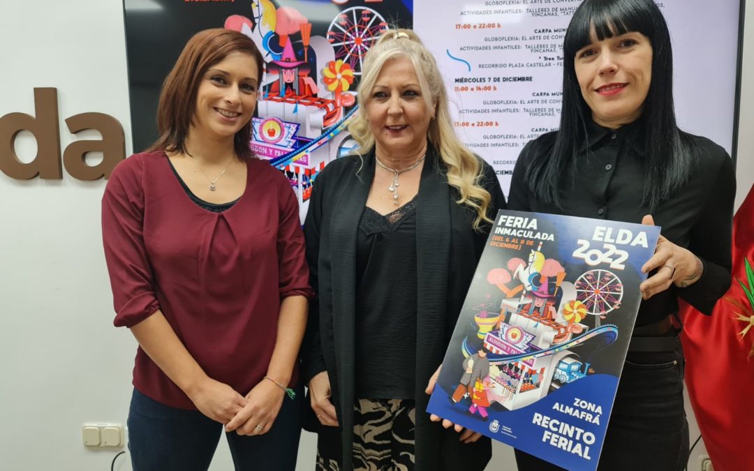 La Feria de la Inmaculada contará con 45 puestos artesanales y 24 atracciones