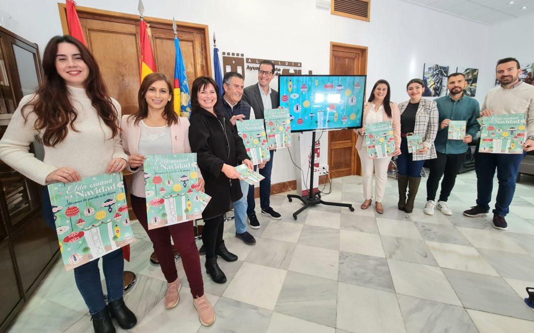 Elda presenta la programación de la Navidad con cerca de 150 actividades y propuestas dirigidas a todos los públicos y todos los barrios