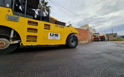 El Ayuntamiento de Elda mejora el firme y el pavimento de la partida Alto de la Iglesia, en el barrio de La Estación