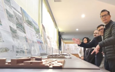 Una exposición recoge las 78 propuestas que el  alumnado de Arquitectura de la UPV plantea para la transformación urbanística de Elda