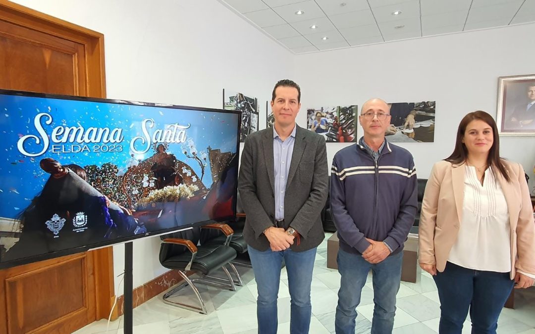 La Semana Santa eldense anuncia su llegada con un vídeo promocional que rinde homenaje a los costaleros y costaleras