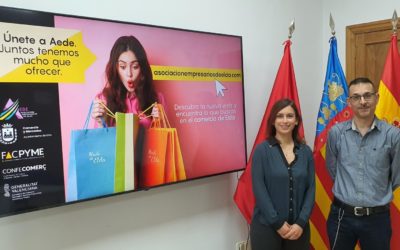 AEDE pone en marcha una web para dar visibilidad al comercio de Elda e impulsar las acciones y campañas que pone en marcha con la colaboración del Ayuntamiento