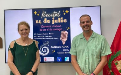 La Asociación Cultural Francófona de Elda celebra el 14 de julio con un recital de música francesa en el Auditorio ADOC