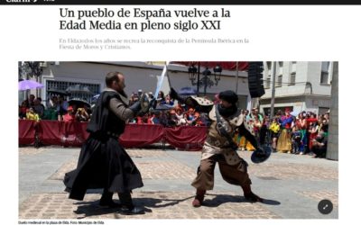 El diario argentino Clarín se hace eco en sus páginas de la celebración de las Fiestas de Moros y Cristianos de Elda