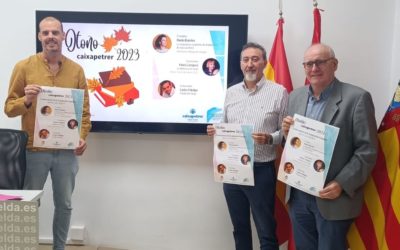 El otoño cultural regresa a Elda de la mano de la Fundación Paurides con una interesante programación de conferencias literarias