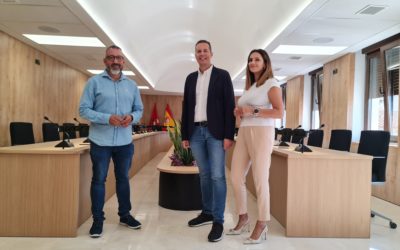 La Corporación Municipal estrena mañana la reforma del Salón de Plenos del Ayuntamiento