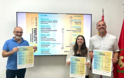 Las XV Jornadas Internacionales de Guitarra rendirán homenaje a los eldenses Ana María Sánchez y Antonio Porpetta
