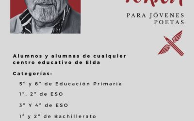 El Ayuntamiento de Elda convoca una nueva edición del concurso de poesía Antonio Porpetta