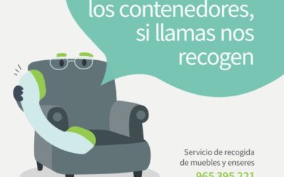 Los educadores ambientales del Ayuntamiento de Elda ponen en marcha una campaña de concienciación sobre la recogida de enseres