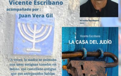 La Fundación Paurides acoge mañana un encuentro literario con Vicente Escribano, autor del libro ‘La casa del judío’