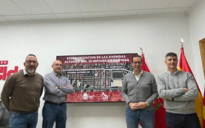Los trabajos de reurbanización de las avenidas Alfonso XIII, Olimpiadas y Filipinas comenzarán una vez hayan finalizado las fiestas navideñas