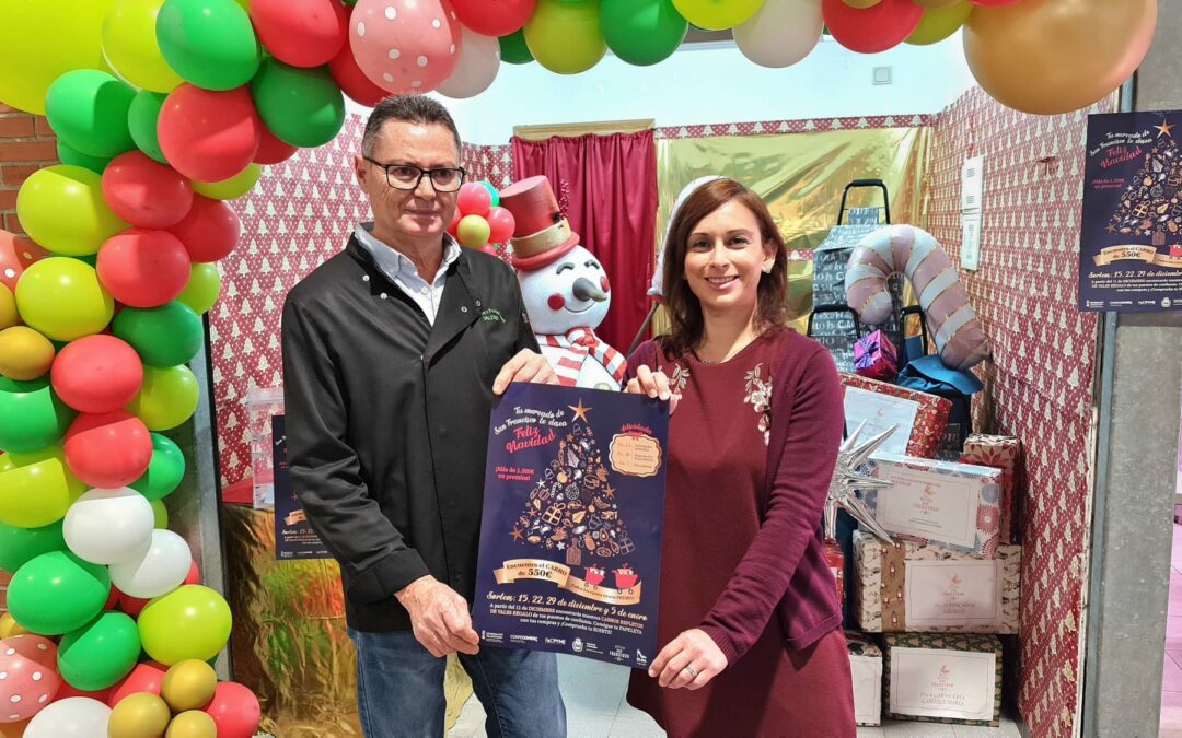 El Mercado de San Francisco sorteará vales de regalo por un valor de más de 1.500 euros  durante la Campaña de Navidad