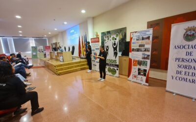 Las asociaciones y colectivos de Elda que trabajan a favor de las personas con discapacidad muestran su labor y dan a conocer los recursos que ponen a su disposición