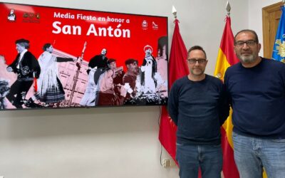 El viernes arrancan los actos con los que Elda celebra la Media Fiesta en honor a San Antón