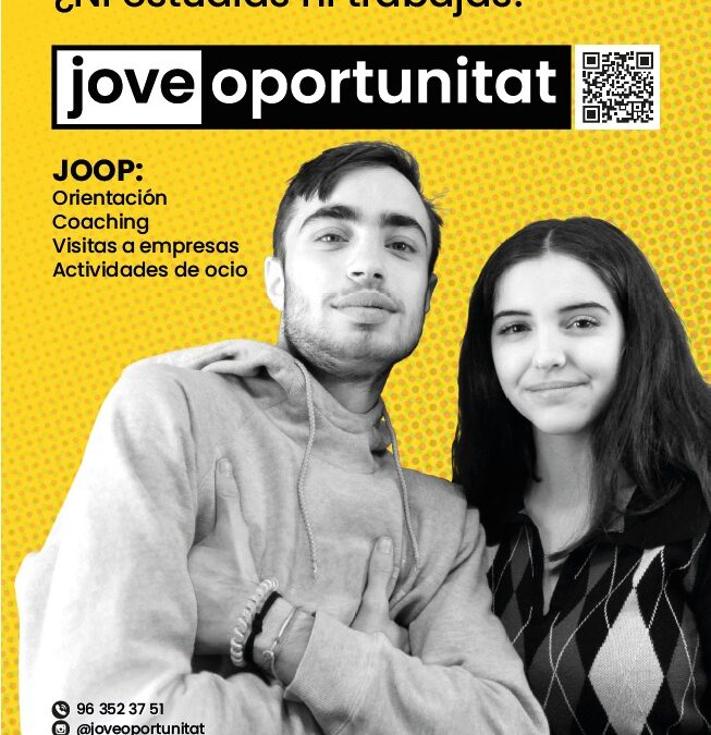 Juventud pone en marcha una nueva edición del programa JOOP destinado a incentivar la reinserción juvenil en el sistema educativo