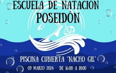 La Piscina Cubierta Nacho Gil acoge la primera competición de la Escuela Municipal de Natación Poseidón en la que participarán cerca de 40 niños y niñas