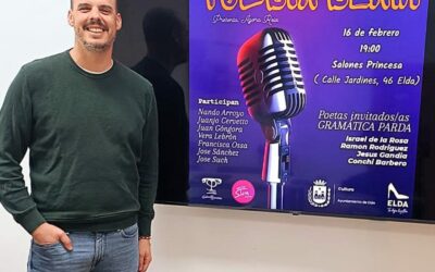 Los Salones Princesa acogen el próximo viernes la primera competición de ‘poesía slam’ que se celebra en Elda