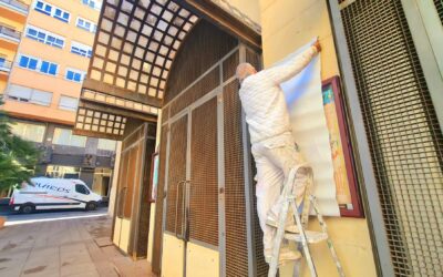 El Ayuntamiento de Elda lleva a cabo diferentes trabajos para la mejora funcional y estética del Teatro Castelar de cara a la celebración del 120 aniversario del coliseo eldense