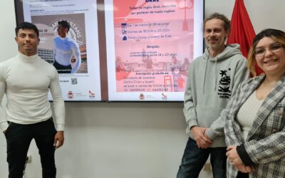 El Ayuntamiento de Elda organiza un curso de calistenia y otro de inglés oral dirigido a jóvenes eldenses de entre 14 y 35 años