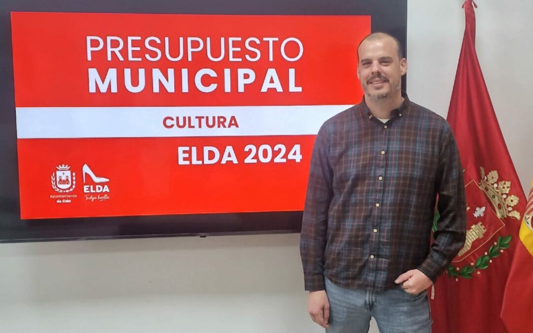 El Ayuntamiento de Elda amplía su apuesta por impulsar la cultura y poner en valor el patrimonio histórico duplicando las partidas presupuestarias previstas para 2024