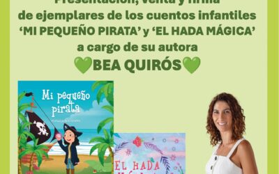 La escritora eldense Bea Quirós presenta mañana sus dos cuentos infantiles en las instalaciones de la Piscina Cubierta Nacho Gil