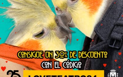 El Teatro Castelar pone en marcha una campaña de descuentos con motivo de la celebración del Día de los Enamorados