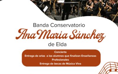 El Teatro Castelar acogerá el próximo viernes 24 de mayo el concierto de la Banda del Conservatorio Ana María Sánchez