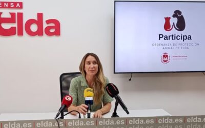 El Ayuntamiento de Elda abre un proceso participativo para que la ciudadanía pueda realizar sus aportaciones a la nueva Ordenanza Municipal de Tenencia y Protección de Animales