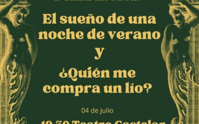 La representación de las obras ‘El sueño de una noche de verano’ y ‘¿Quién me compra un lío?’ ponen el broche final al curso 2023-24 del Taller Municipal de Teatro
