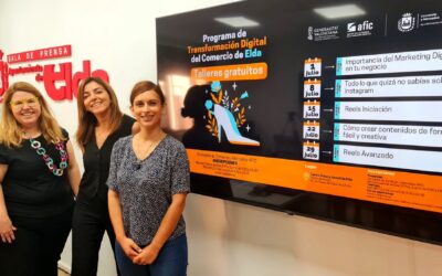 El Ayuntamiento de Elda pone en marcha una nueva edición del programa formativo destinado a impulsar la transformación digital del comercio de la ciudad