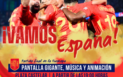 El Ayuntamiento de Elda instalará este domingo una pantalla gigante en la Plaza Castelar para seguir la final de la Eurocopa 2024