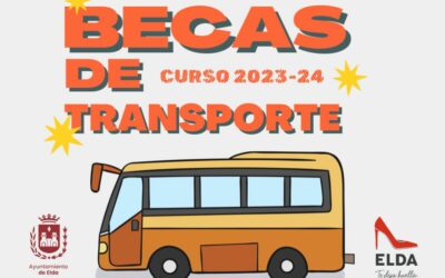 El Ayuntamiento de Elda ultima la apertura del plazo para solicitar las becas de transporte universitario y de FP