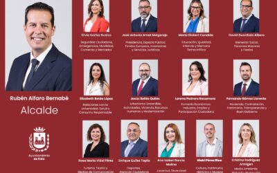 El alcalde de Elda, Rubén Alfaro, anuncia una remodelación de su equipo de gobierno «para seguir avanzando en la transformación y modernización de la ciudad»