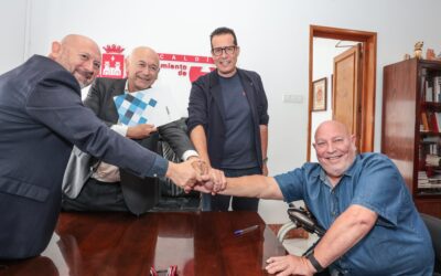 AMFI gestionará el aparcamiento público de la Plaza Mayor de Elda y eleva a 45 el número de personas con diversidad funcional contratadas