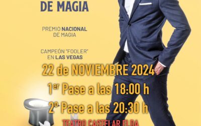 El Teatro Castelar acogerá un espectáculo de magia organizado por el Rotary Club Elda cuya recaudación se destinará a las personas afectadas por la DANA en Valencia