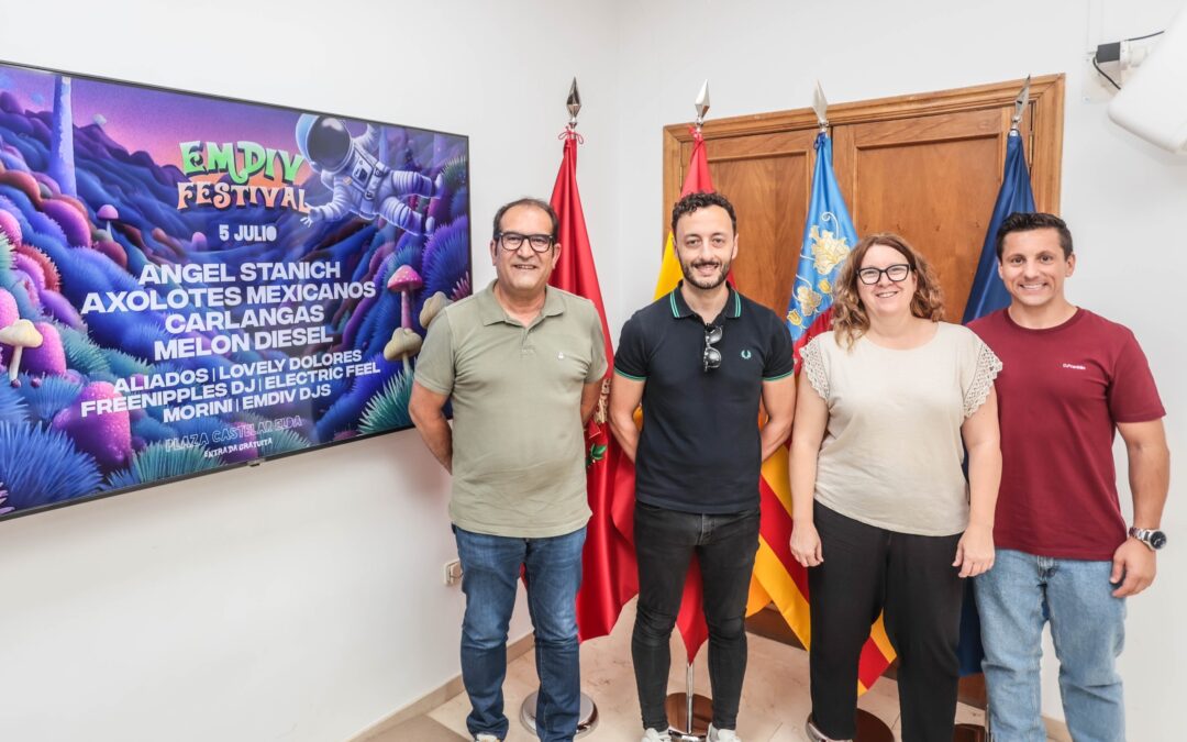 Melón Diesel, Carlangas, Axolotes Mexicanos y Ángel Stanich encabezan el cartel del EMDIV Festival que será más inclusivo que nunca