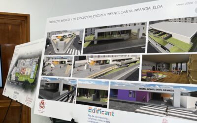 La nueva E. I. Santa Infancia entra en fase de licitación tras la ampliación presupuestaria solicitada por el Ayuntamiento de Elda hace más de un año