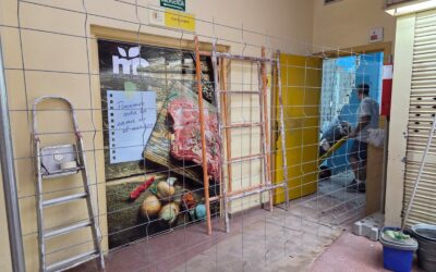 El Ayuntamiento de Elda inicia las obras de remodelación de los aseos del Mercado Central