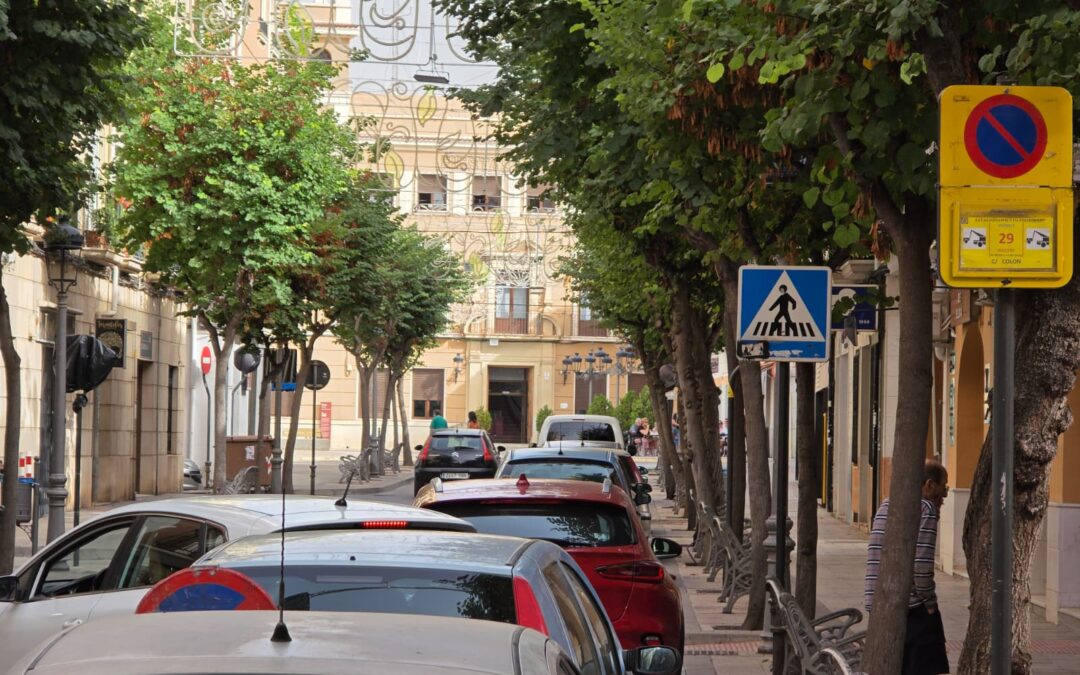 La calle Colón cambiará de sentido a partir del viernes 29 de agosto para favorecer la fluidez del tráfico durante las obras para la puesta en valor del entorno de la iglesia de Santa Ana