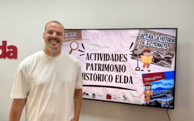 El Ayuntamiento de Elda retoma en el último trimestre del año las actividades para descubrir la historia y el patrimonio de la ciudad