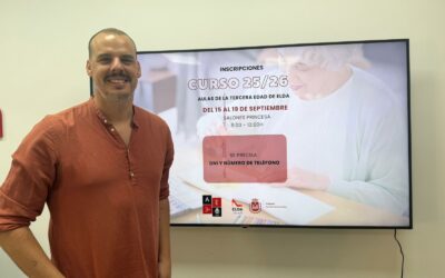 Las Aulas de la Tercera Edad de Elda abren el próximo lunes el plazo de matriculación para las actividades del curso 2025-2026