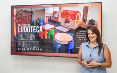El Ayuntamiento de Elda abre mañana el plazo de inscripción previa para la reapertura de la ludoteca infantil Gloria Fuertes