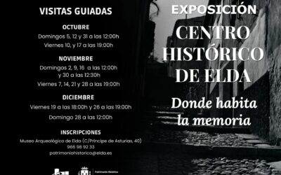 El Ayuntamiento de Elda organiza visitas guiadas a la exposición ‘Centro Histórico de Elda: Donde habita la memoria’ que se exhibe en el Museo Arqueológico