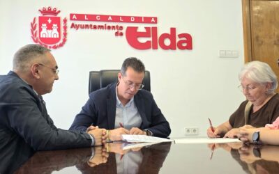 El Ayuntamiento de Elda firma el convenio de colaboración con el Club Deportivo Nueva Elda