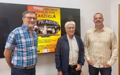 La Agrupación Lírica Ciudad de Elda representará el 8 de noviembre la zarzuela ‘La Picarona’ en el Teatro Castelar