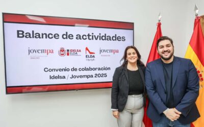Más de medio millar de personas han tomado parte durante el año 2025 en las actividades organizadas dentro del convenio suscrito entre Idelsa y Jovempa Vinalopó
