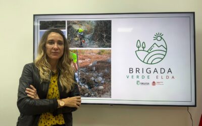 El Ayuntamiento de Elda y Emudesa ponen en marcha la Brigada Verde para el cuidado y mantenimiento de los parajes naturales