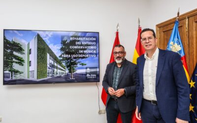 El Ayuntamiento de Elda adjudica las obras de rehabilitación del antiguo Conservatorio de Música para transformarlo en un nuevo recinto de uso deportivo