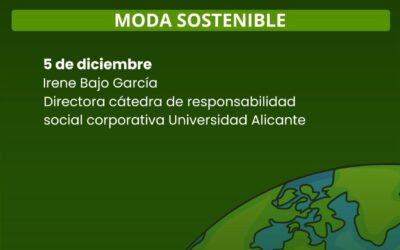 El ciclo de conferencias de las Jornadas Medioambientales continúa con una ponencia sobre la sostenibilidad aplicada al sector textil